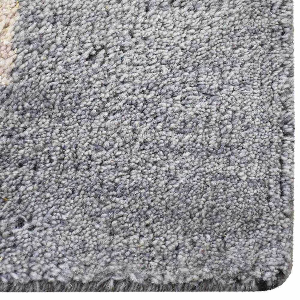 Interwoven Hand Knotted Rug