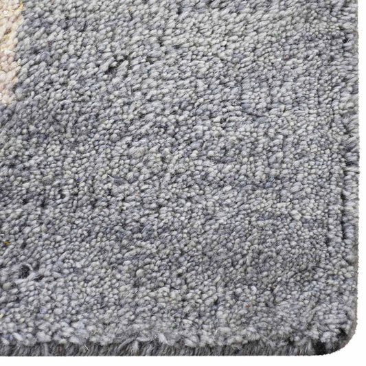 Interwoven Hand Knotted Rug