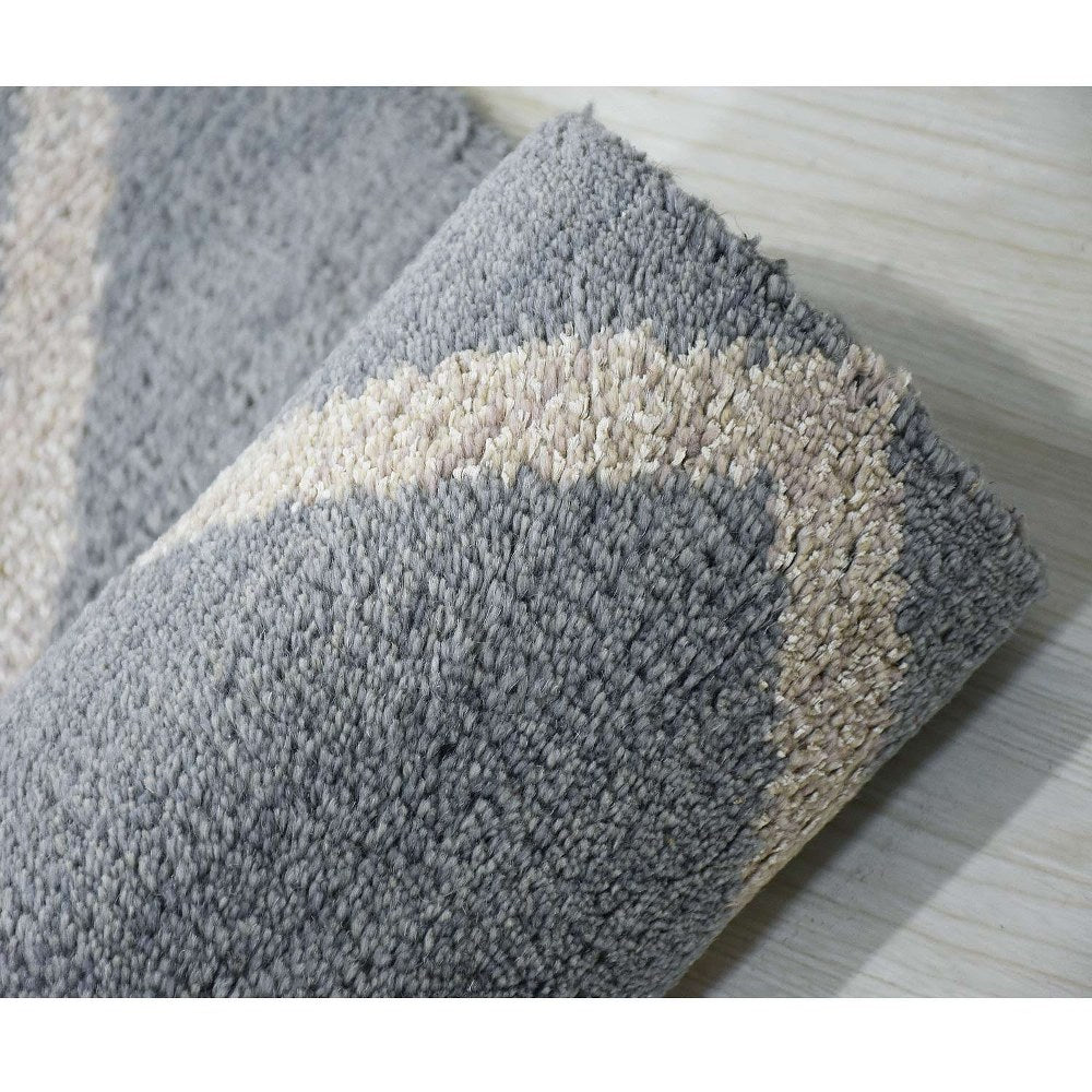 Interwoven Hand Knotted Rug