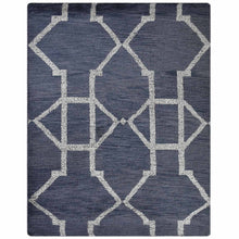Interwoven Hand Knotted Rug
