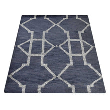 Interwoven Hand Knotted Rug