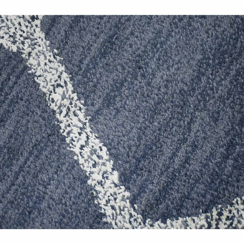 Interwoven Hand Knotted Rug