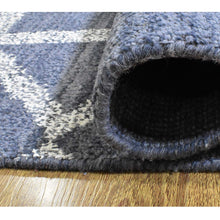 Interwoven Hand Knotted Rug