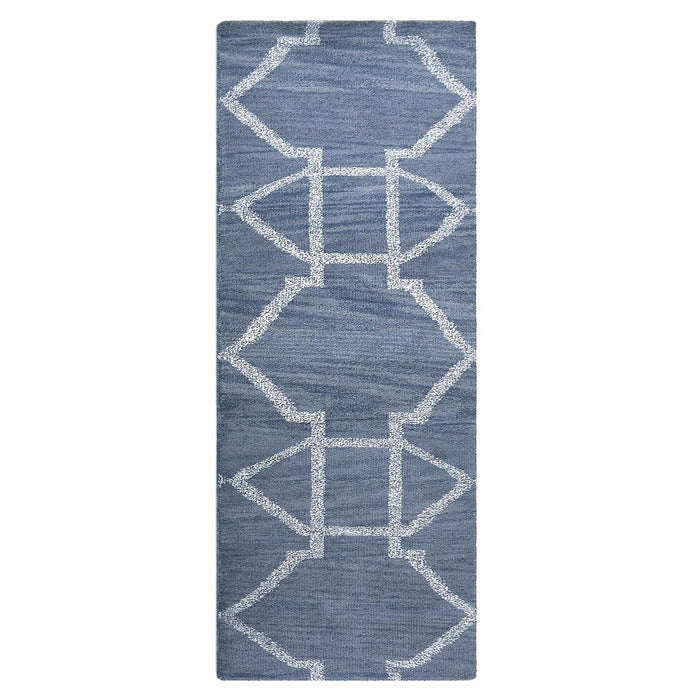 Interwoven Hand Knotted Rug