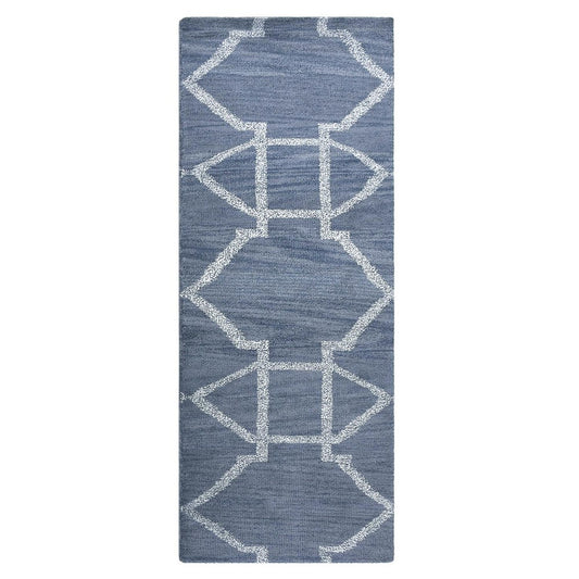 Interwoven Hand Knotted Rug