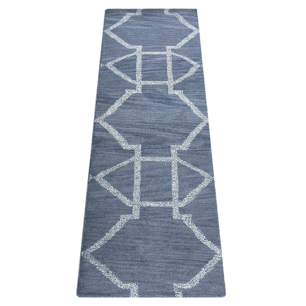 Interwoven Hand Knotted Rug