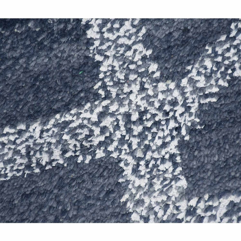 Interwoven Hand Knotted Rug
