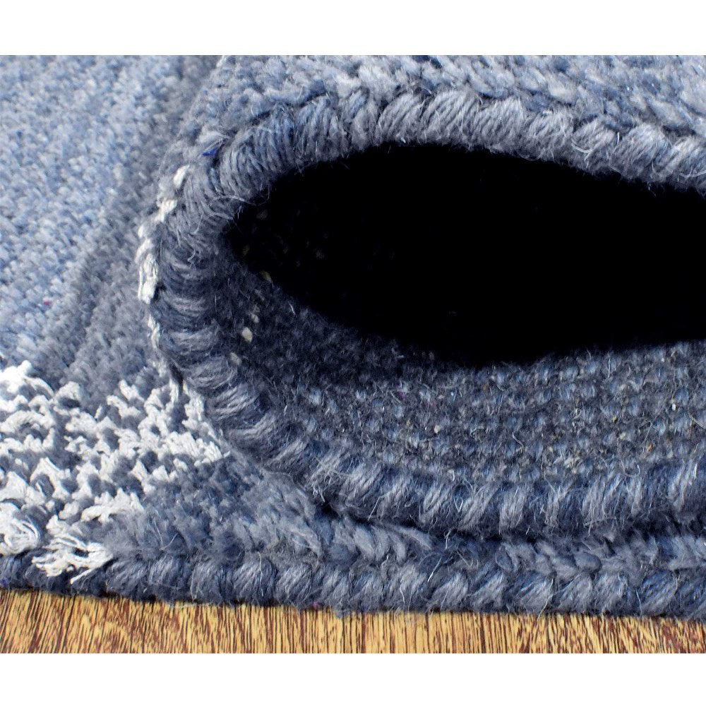 Interwoven Hand Knotted Rug