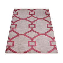 Striped Hand Knotted Rug