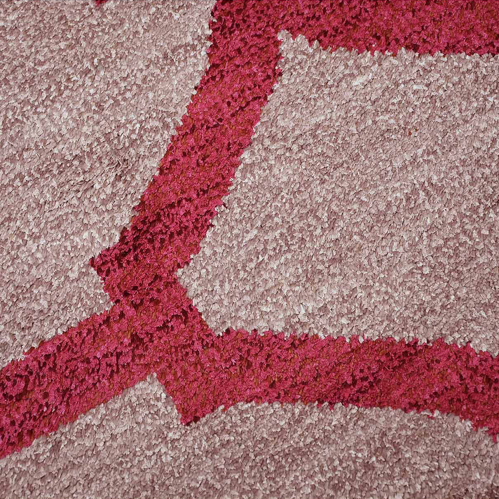 Striped Hand Knotted Rug