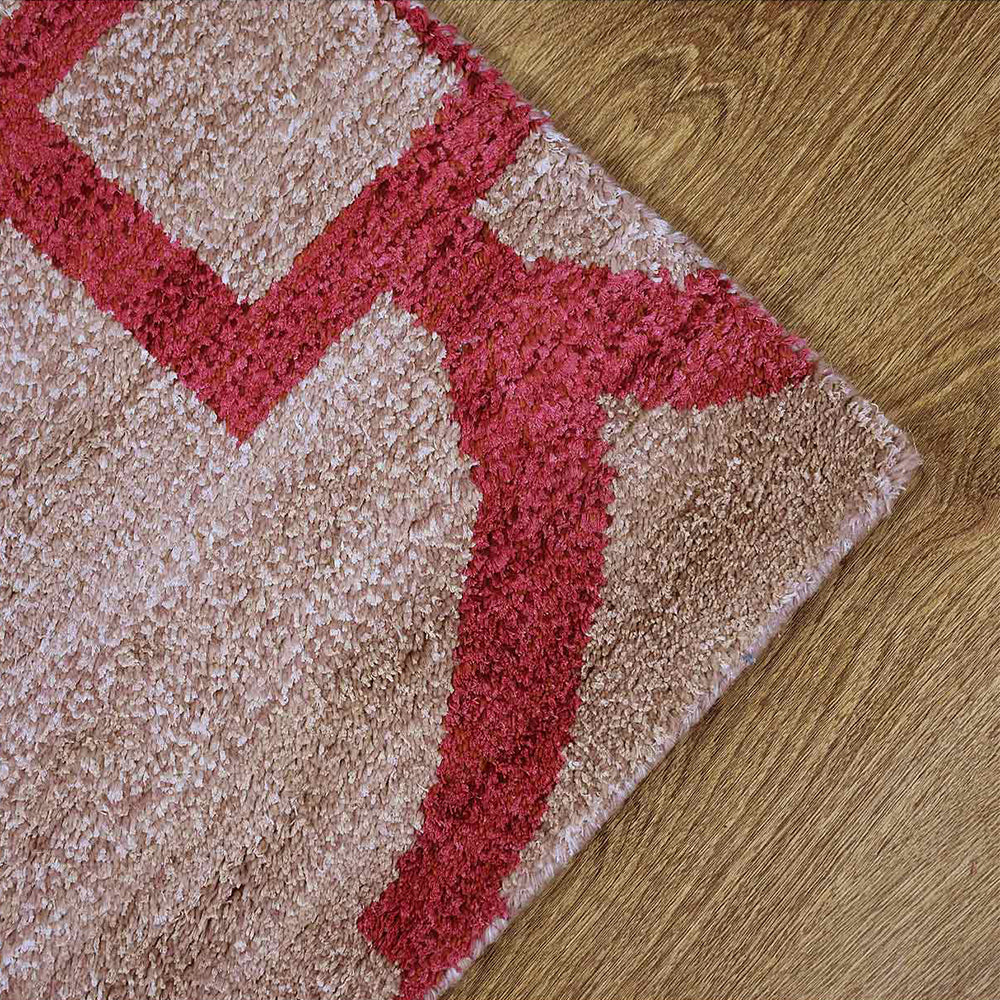 Striped Hand Knotted Rug