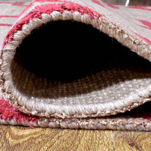 Striped Hand Knotted Rug