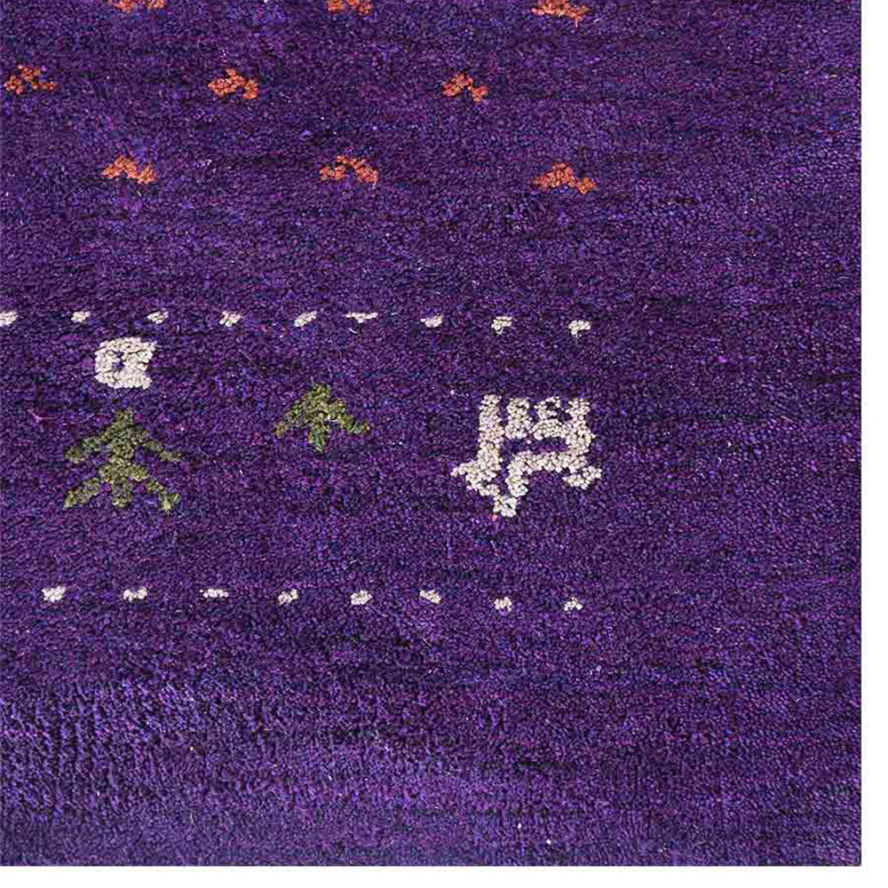 Tessellating Hand Knotted Rug