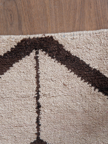Parqueted Hand Knotted Rug