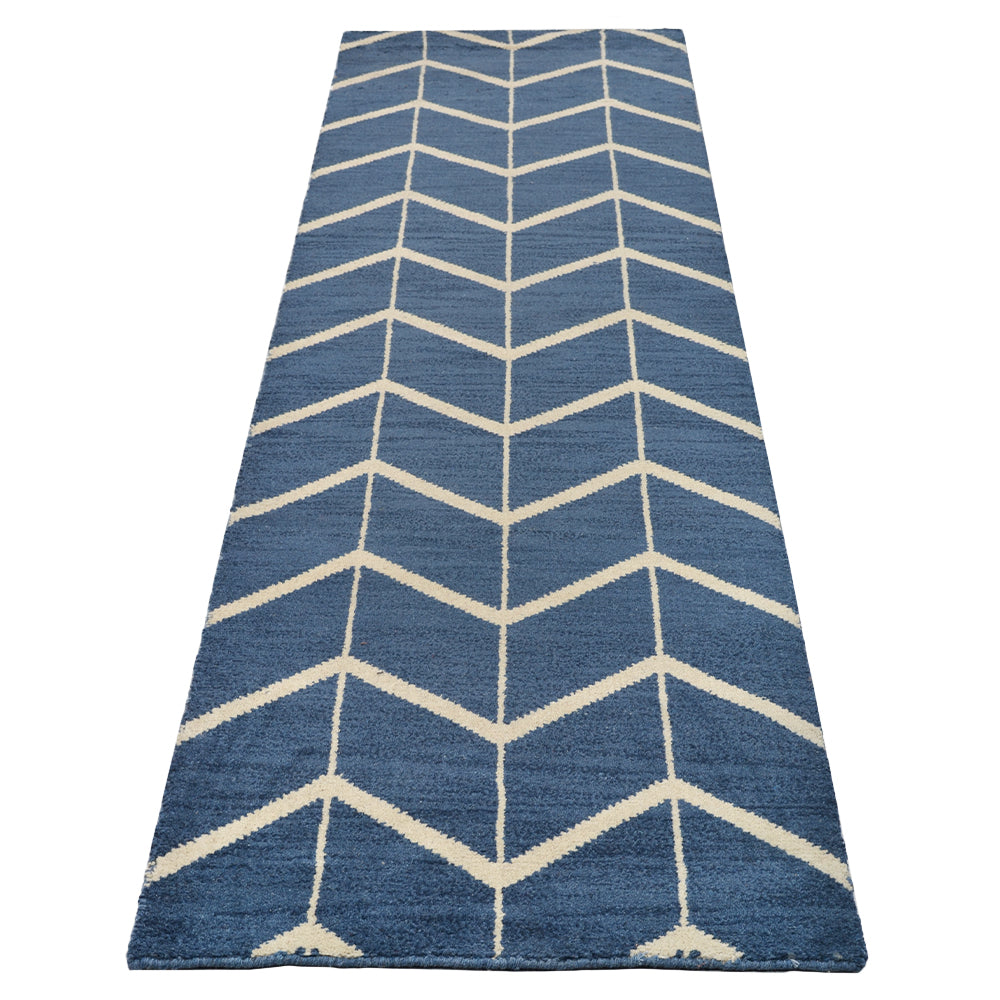 Parqueted Hand Knotted Rug