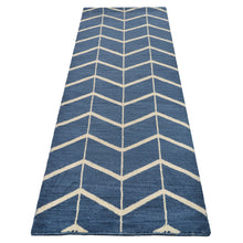 Parqueted Hand Knotted Rug