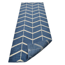 Parqueted Hand Knotted Rug