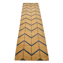 Parqueted Hand Knotted Rug