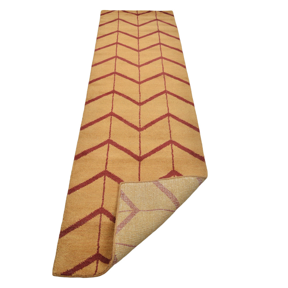 Parqueted Hand Knotted Rug