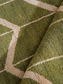 Parqueted Hand Knotted Rug