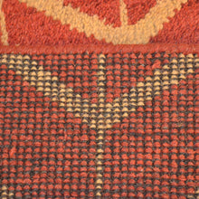 Parqueted Hand Knotted Rug