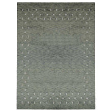 Parqueted Hand Knotted Rug