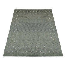 Parqueted Hand Knotted Rug
