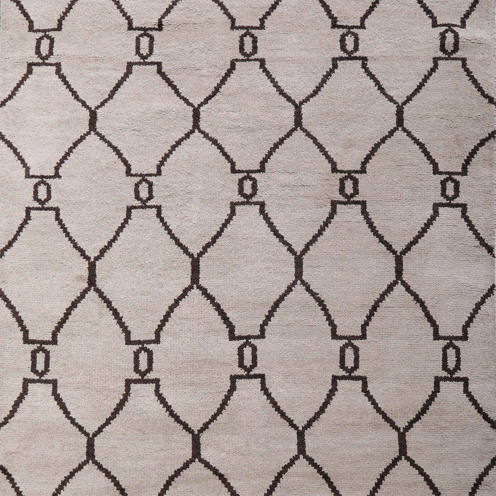 Trellis Hand Knotted Rug