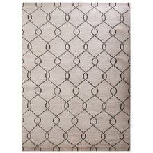 Quadrilateral Hand Knotted Rug