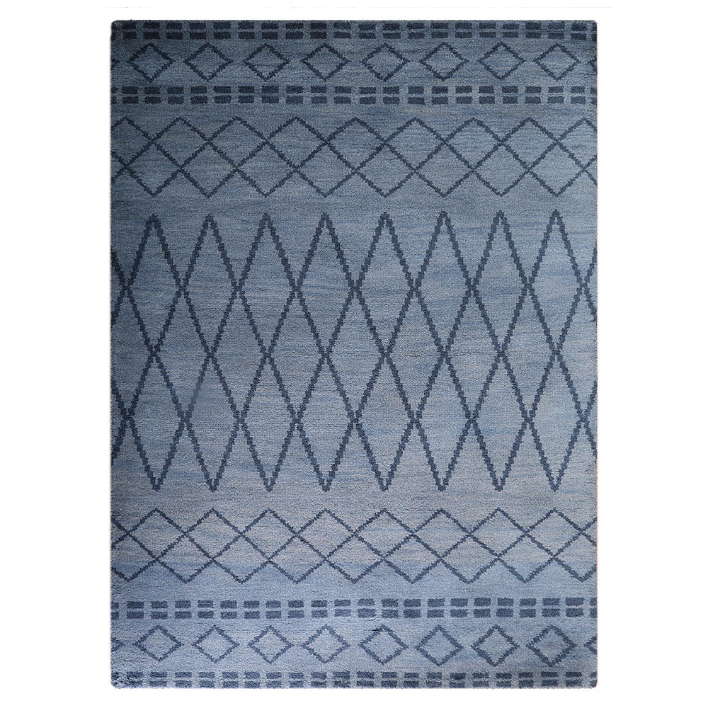 Latticed Hand Knotted Rug