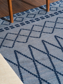 Latticed Hand Knotted Rug