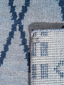 Latticed Hand Knotted Rug