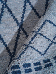 Latticed Hand Knotted Rug