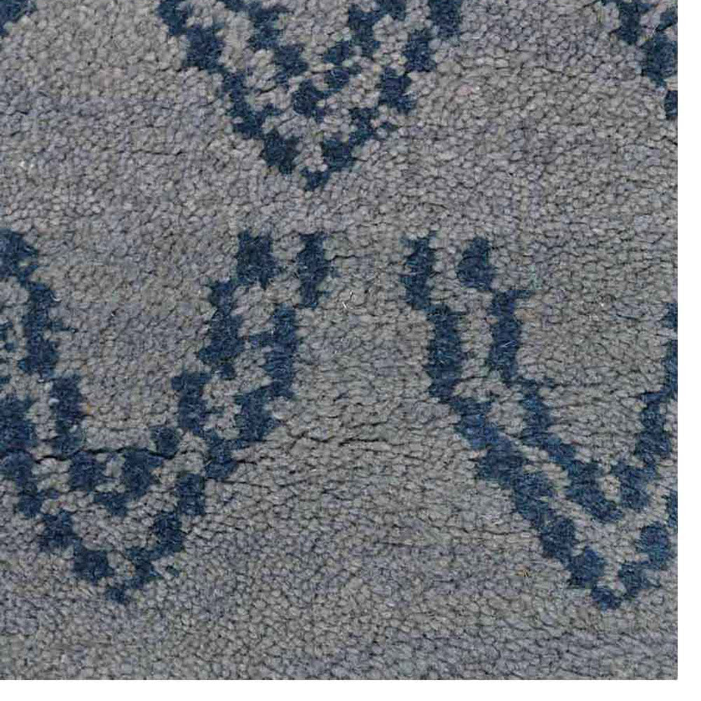 Latticed Hand Knotted Rug
