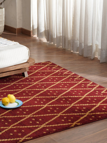 Starry Hand Knotted Rug