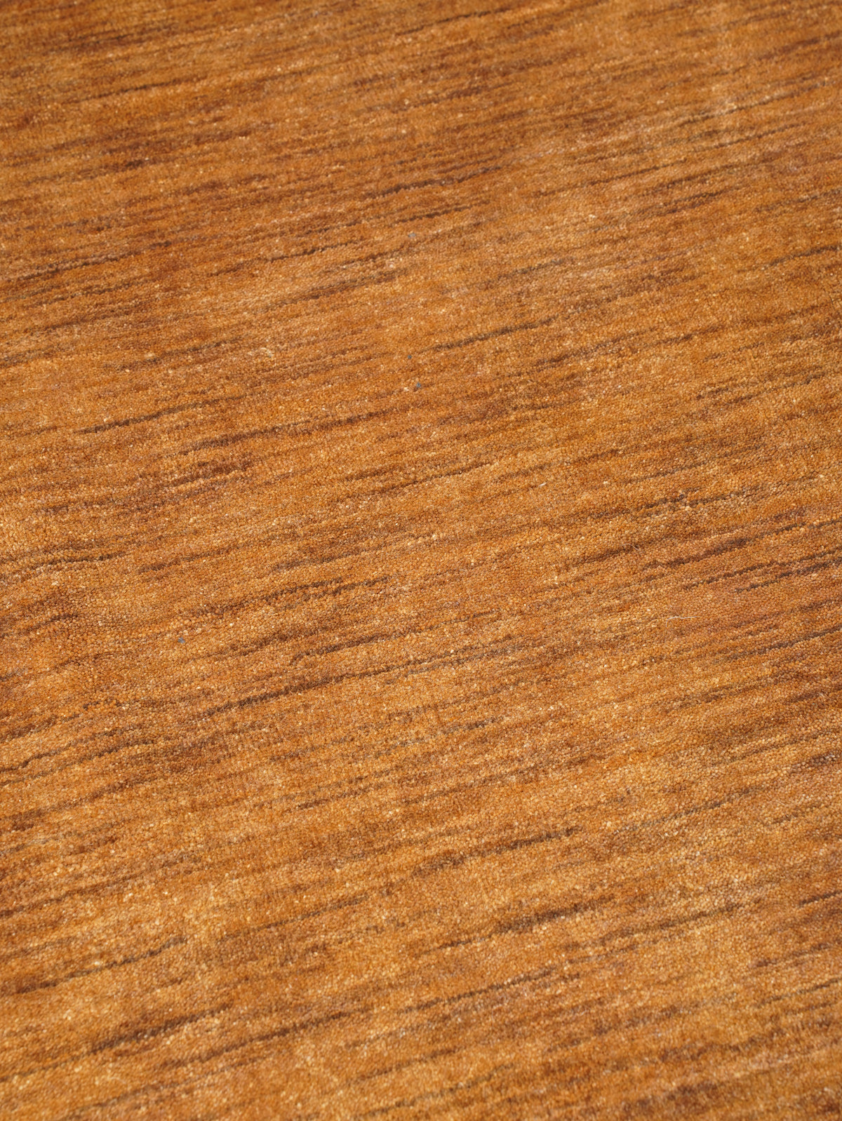 Hand Knotted Wool Brown Solid Area Rug