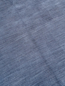 Hand Knotted Wool Charcoal Solid Area Rug