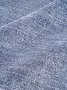 Hand Knotted Wool Charcoal Solid Area Rug