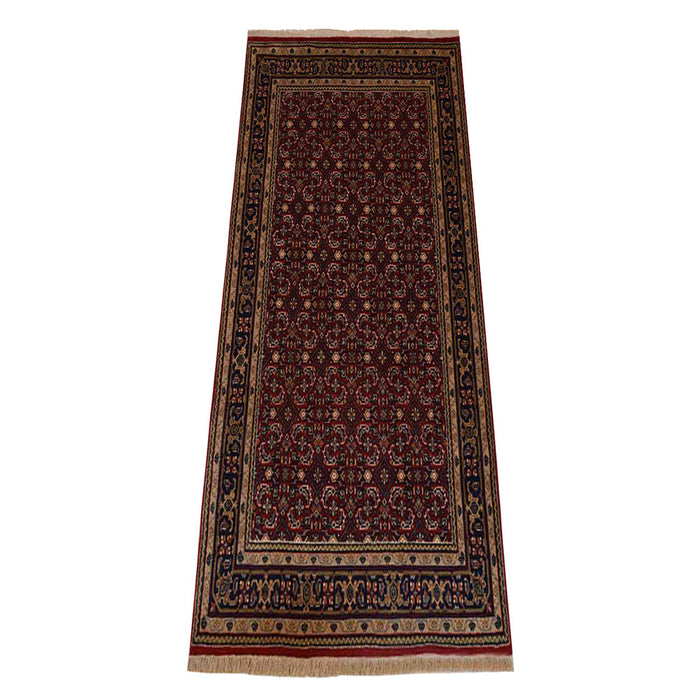 hand-knotted-nir-wool-runner-area-rug-oriental-red-side-1