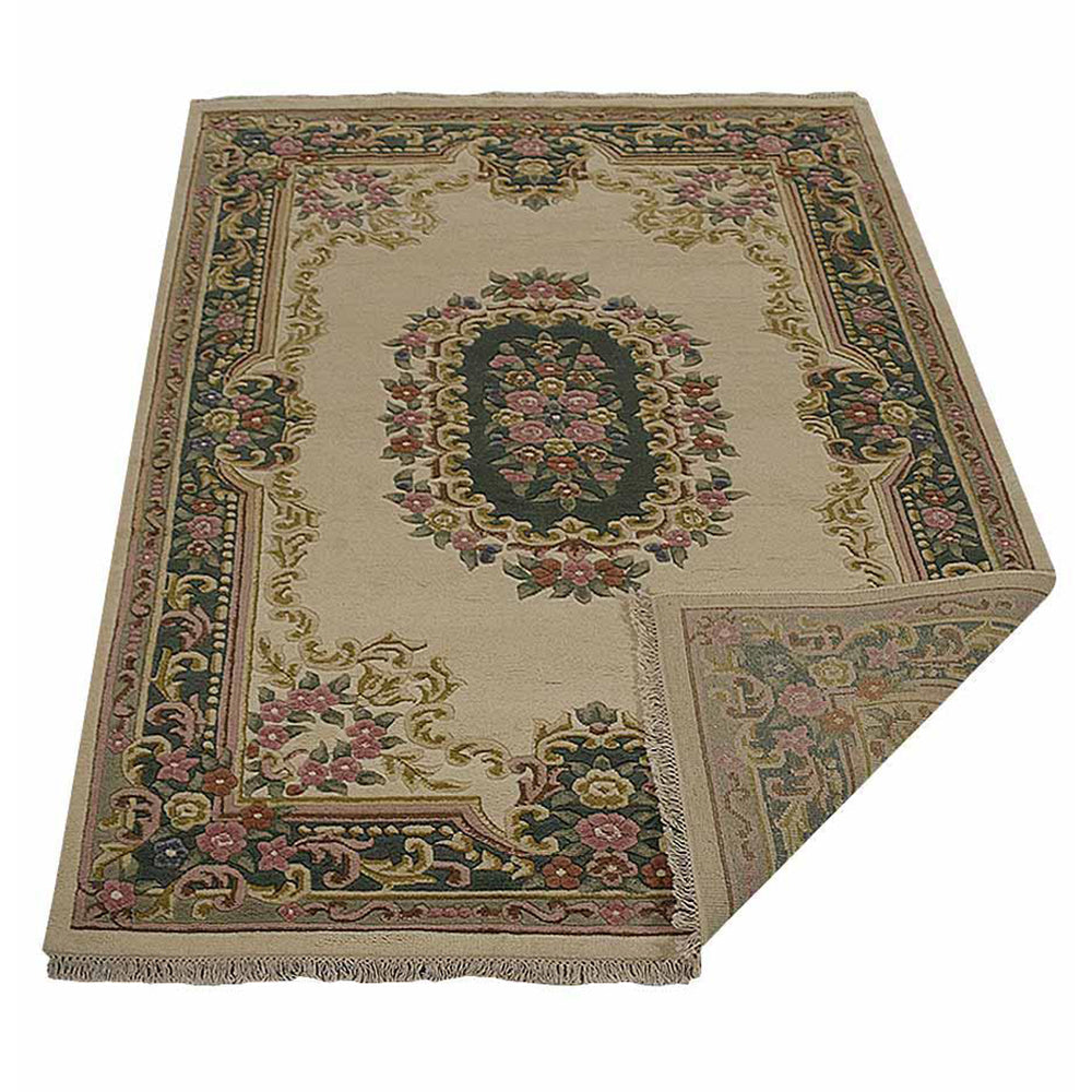 hand-knotted-persian-wool-ivory-green-area-rug-side-3