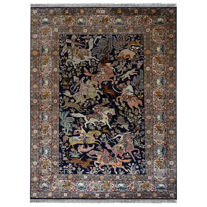 Silkshine Hand Knotted Persian Rug