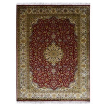 CrimsonWeave Hand Knotted Persian Rug