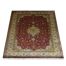 CrimsonWeave Hand Knotted Persian Rug