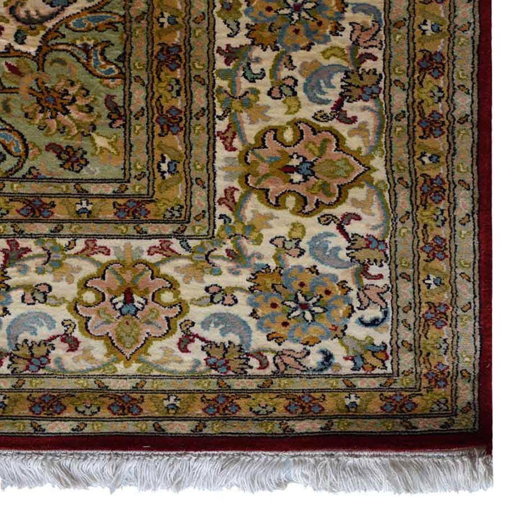 CrimsonWeave Hand Knotted Persian Rug