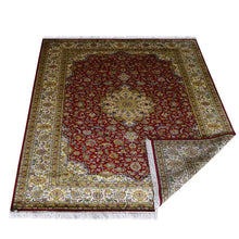 CrimsonWeave Hand Knotted Persian Rug