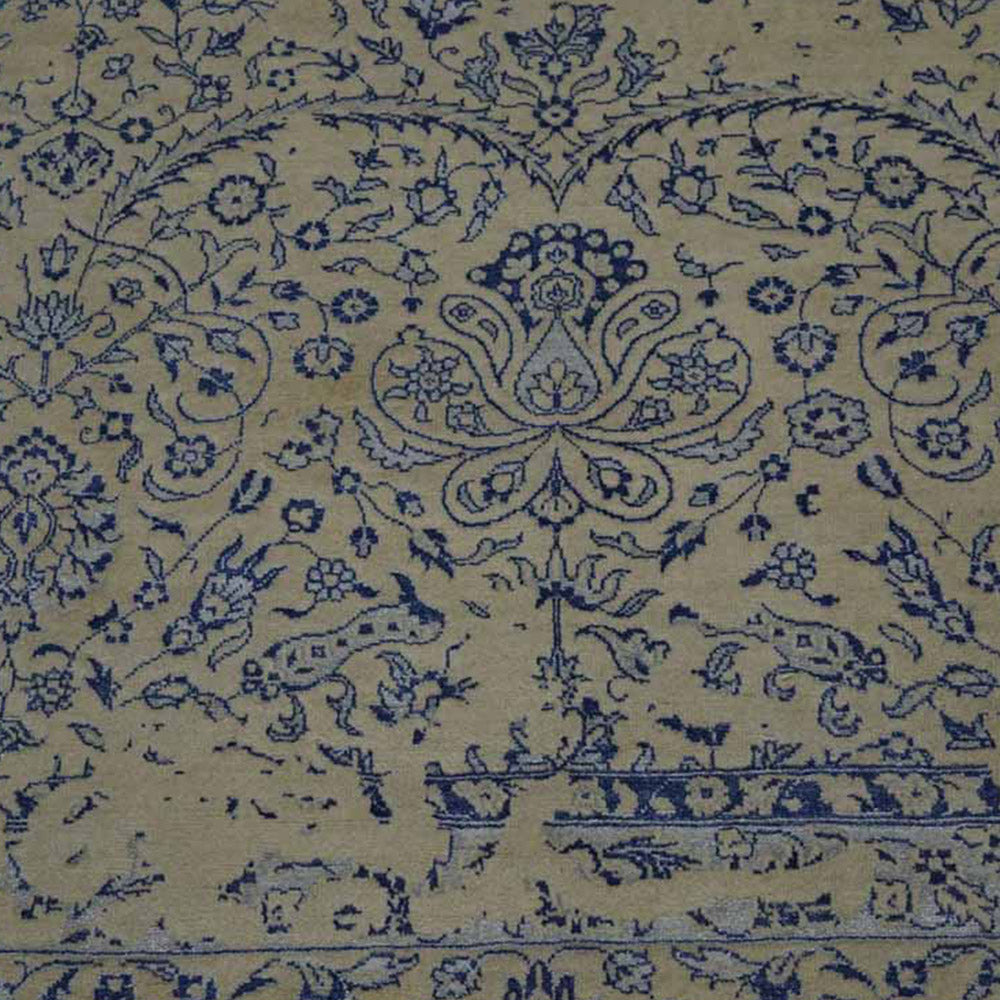 GoldenGlimmer Hand Knotted Persian Rug