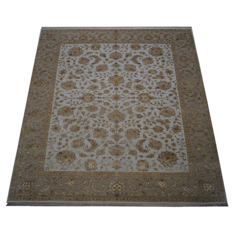 AzureMajesty Hand Knotted Persian Rug