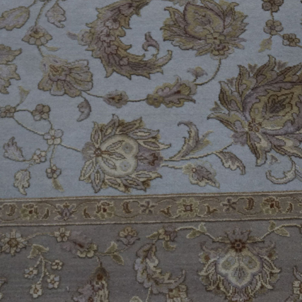 AzureMajesty Hand Knotted Persian Rug
