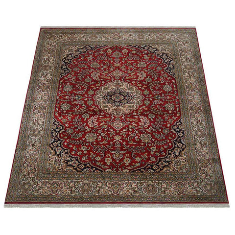 VelvetMystique Hand Knotted Persian Rug