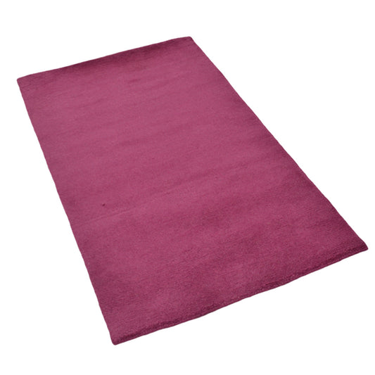 hand-knotted-tibbati-wool-area-rug-solid-pink-side-2